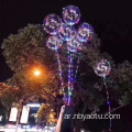 20 بوصة PVC LED Ballons مع ضوء السلسلة